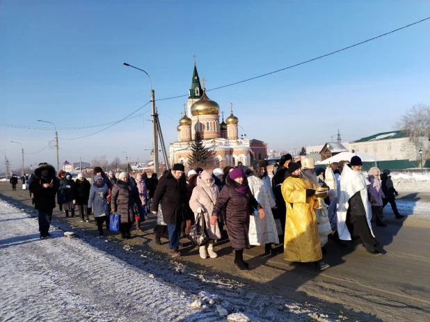 Крещение в Барнауле - 2024. 