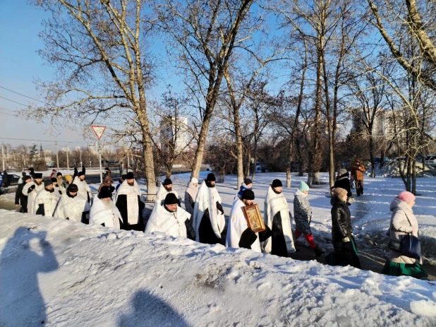 Крещение в Барнауле - 2024. 