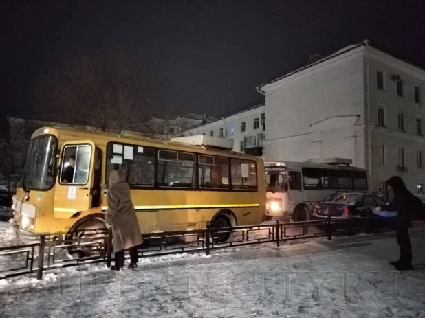 Эвакуация жильцов высоток в Кургане.