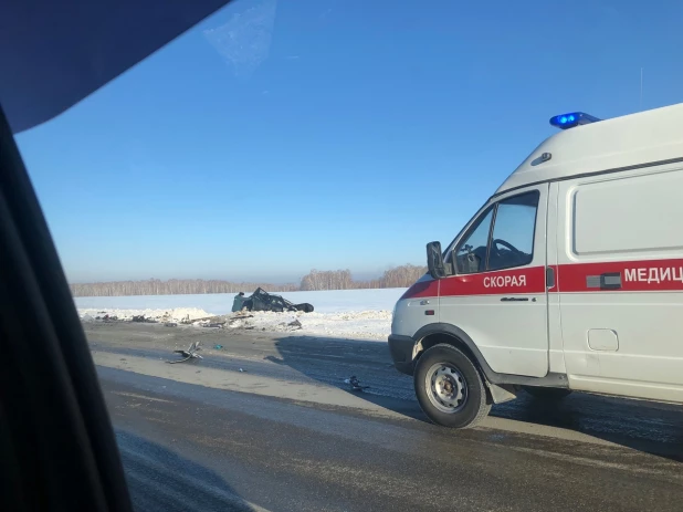 Страшное ДТП случилось в Алтайском крае.