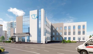 Проект городской поликлиники №9 на ул. Попова, 128.