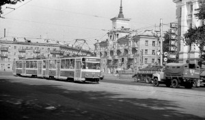 Барнаул. Площадь Октября. 1989 год.