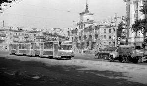 Барнаул. Площадь Октября. 1989 год.