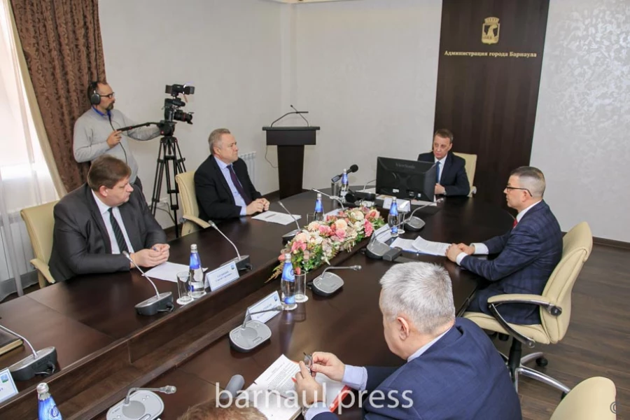 Совещание Администрации города Барнаула.