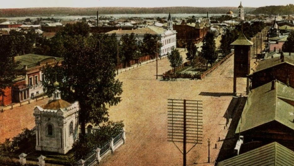 Барнаул в конце 19 века.