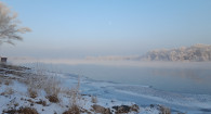 Зима в Хакасии.