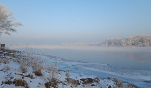 Зима в Хакасии.