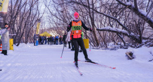 Новая лыжная трасса в Барнауле. 