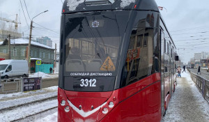 Новые белорусские трамваи - фоторепортаж.