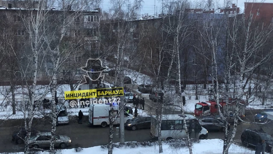 В Барнауле произошло ДТП. Двое пострадали 