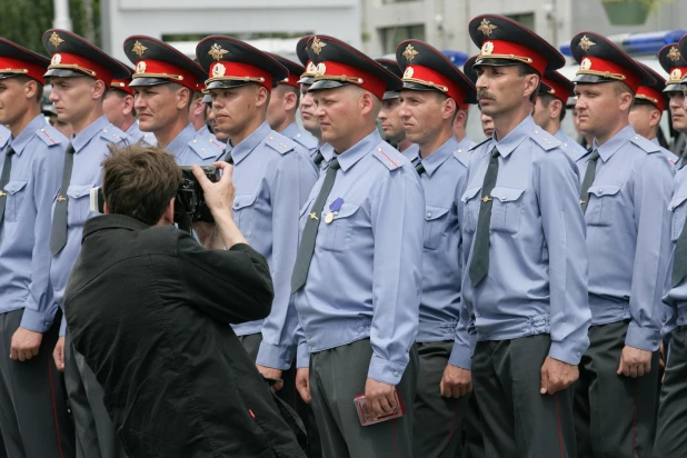 Милиция в 2010-2011 годах в Барнауле. 