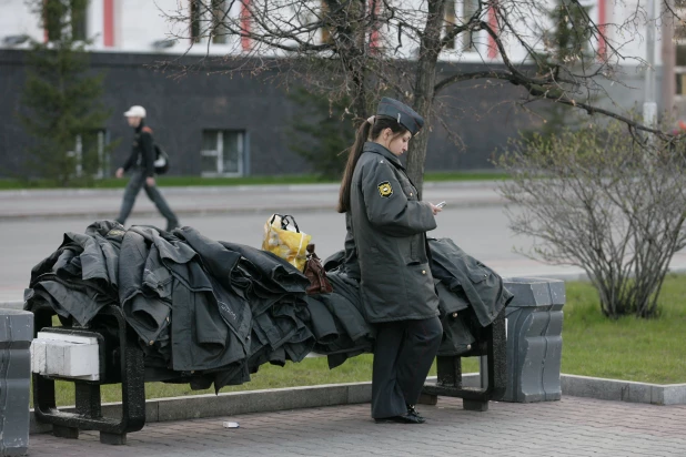 Милиция в 2010-2011 годах в Барнауле. 