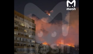 Пожар в Москве. 