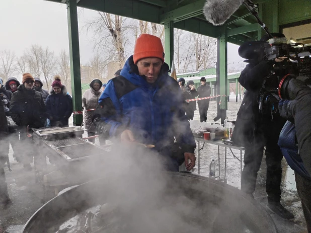 Василий Емельяненко в Изумрудном парке.