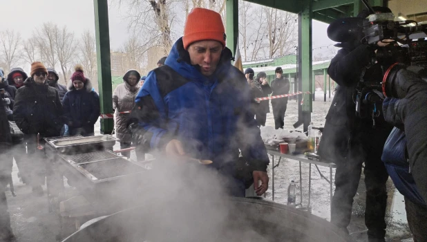 Василий Емельяненко в Изумрудном парке.