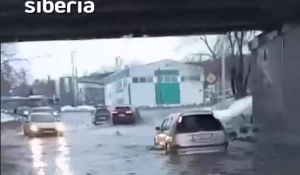 Дождь в Новокузнецке.