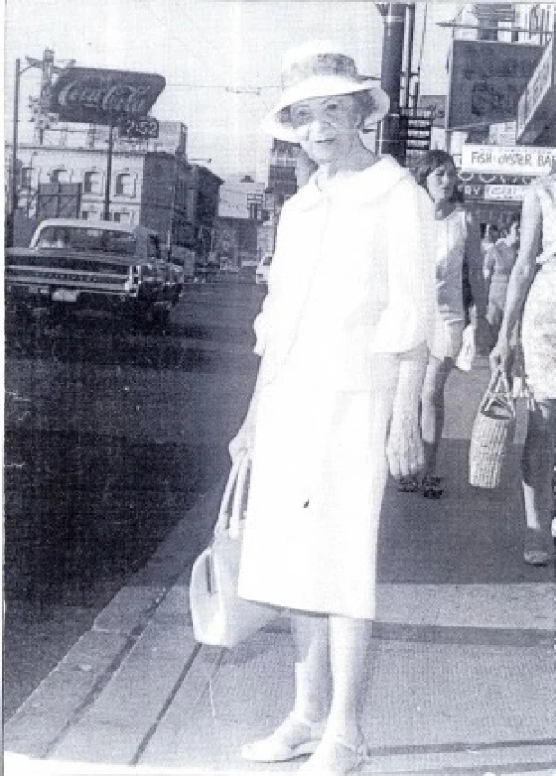 Галина Павловна Винокурова (Кочнева), США, 1968 год.