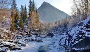 Зимний Горный Алтай.