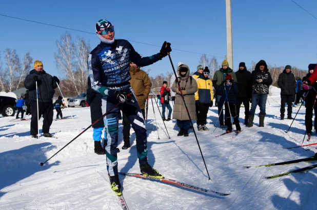 Встреча олимпийских чемпионов в Залесово. 