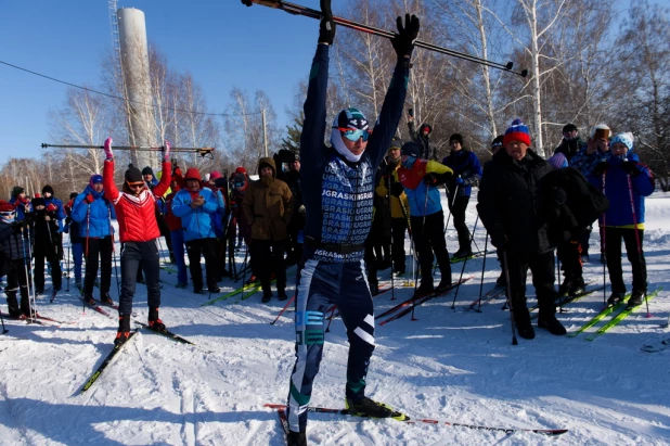 Встреча олимпийских чемпионов в Залесово. 