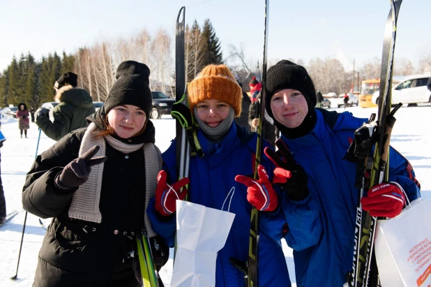 Встреча олимпийских чемпионов в Залесово. 