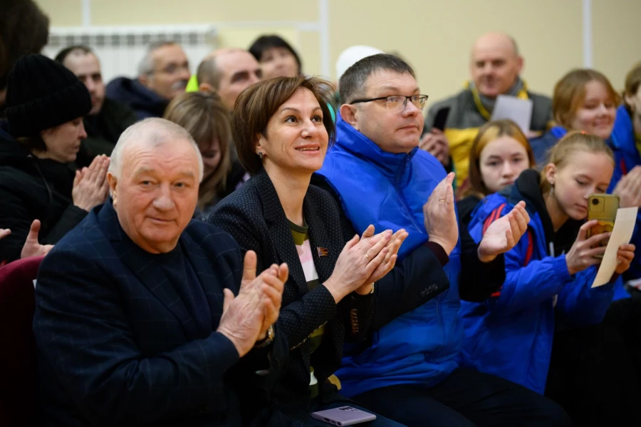 Встреча олимпийских чемпионов в Залесово. 