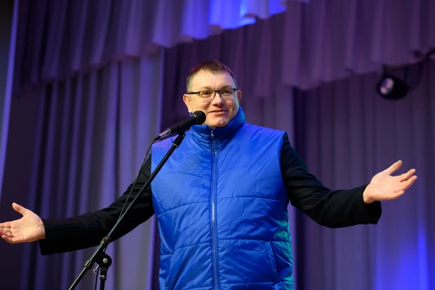 Встреча олимпийских чемпионов в Залесово. 