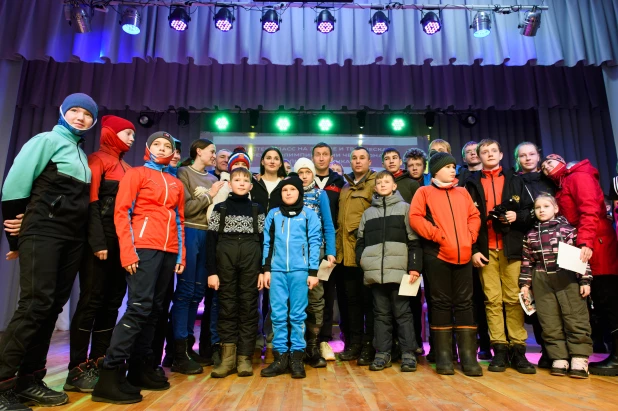 Встреча олимпийских чемпионов в Залесово. 