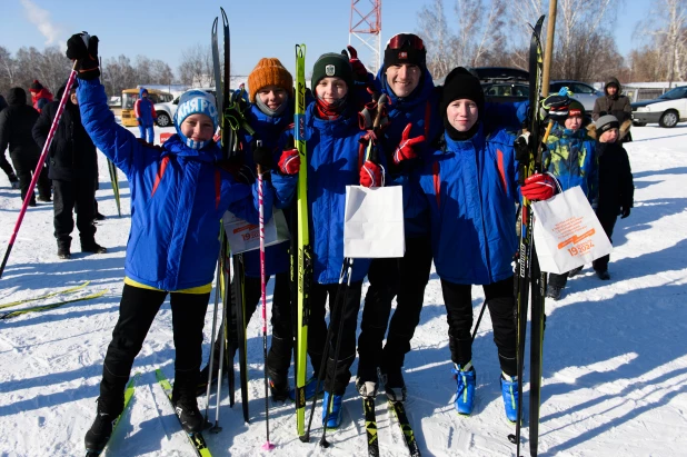 Встреча олимпийских чемпионов в Залесово. 