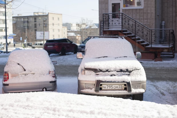 Последние дни зимы в Барнауле.