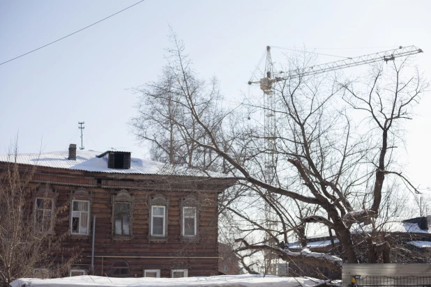 Последние дни зимы в Барнауле.