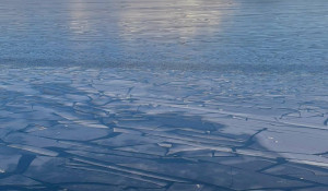 Сотни осколков льда показали в алтайском заповеднике.