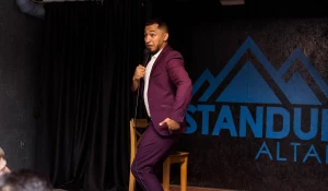 Стендап-выступление Амира Шамсиева. 