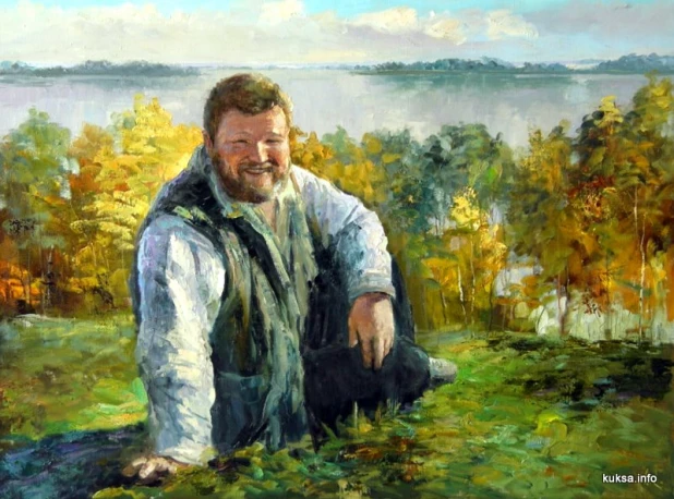 Портрет "Евдокимов М. С.", 2006 год. Автор Василий Кукса.