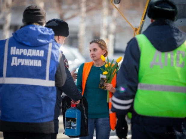 Цветы для автоледи.