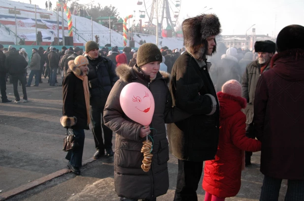 Как праздновали Масленицу на Алтае в разные годы.