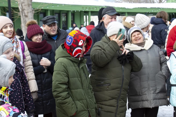 Масленица в Изумрудном парке