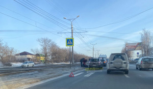 В Барнауле сбили пешехода.
