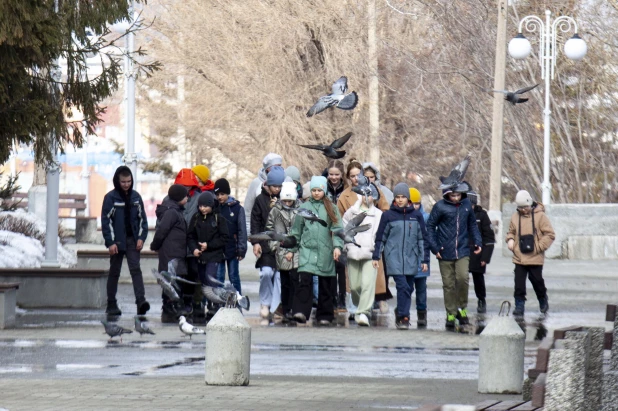 Весна в Барнауле