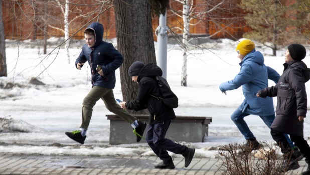 Весна в Барнауле