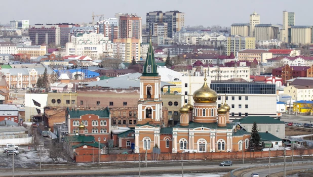 Весна в Барнауле