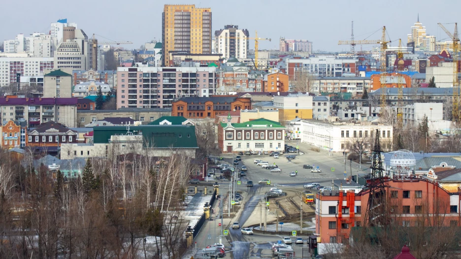 Весна в Барнауле
