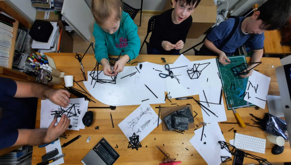 Первый шаг к шедевру. Барнаульские архитекторы и художники зовут детей в новую творческую студию 