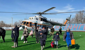 Спасательная операция в Казахстане.