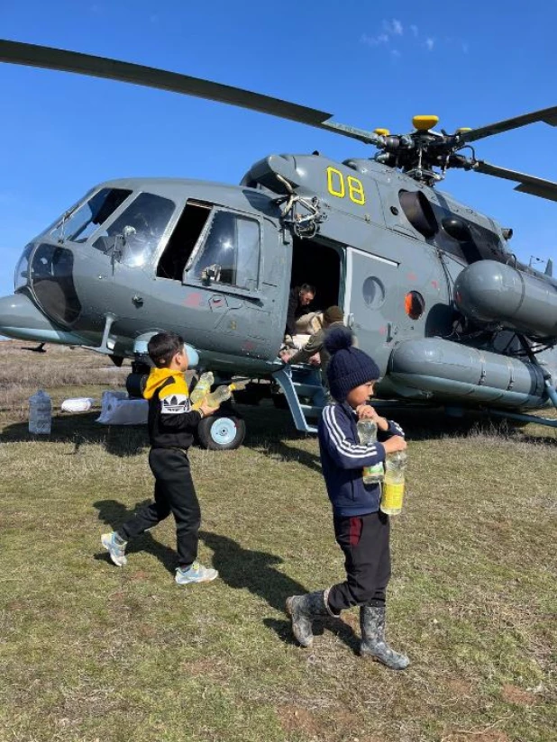 Паводок в Казахстане.