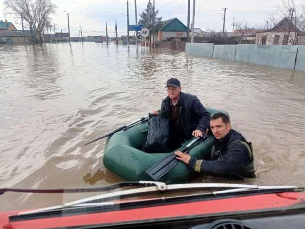 Наводнение в Орске.