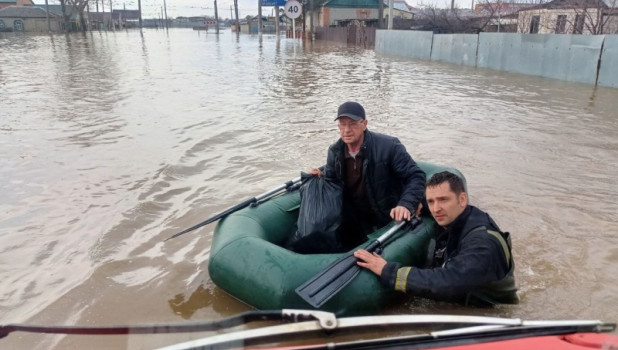 Наводнение в Орске.