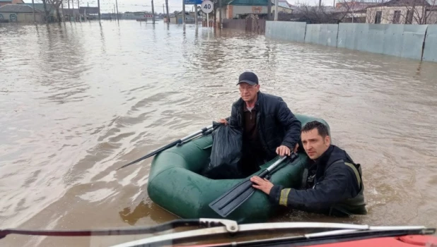 Наводнение в Орске.