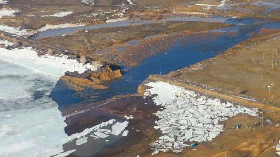 Прорыв плотины в Казахстане.