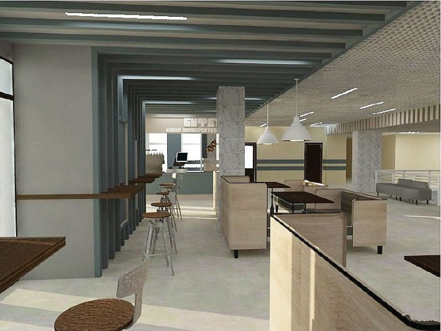 Дизайн-проект второго этажа главного корпуса АлтГУ